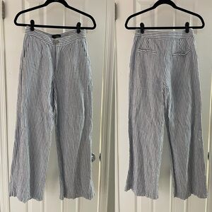 Tahari 100% Linen Trousers